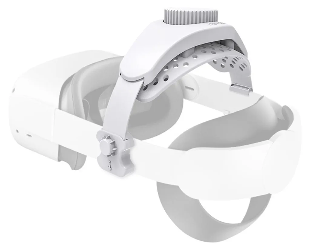 Sangle VR réglable blanche DEVASO pour de longues sessions de jeu - 4