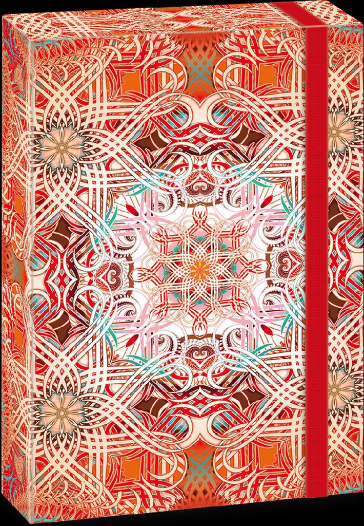 ARS UNA Arbeitsbuchbox A4 Mandala Love