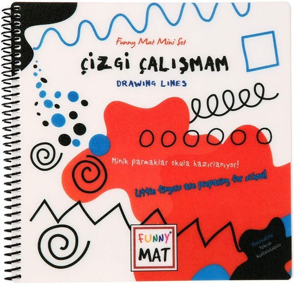 Funny Mat Malbuch – Wassermalmatte 23 x 23 cm