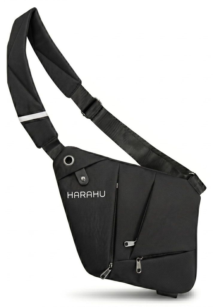 Herren Crossbody Tasche HARAHU Pulse - Schwarz kaufen KP40323
