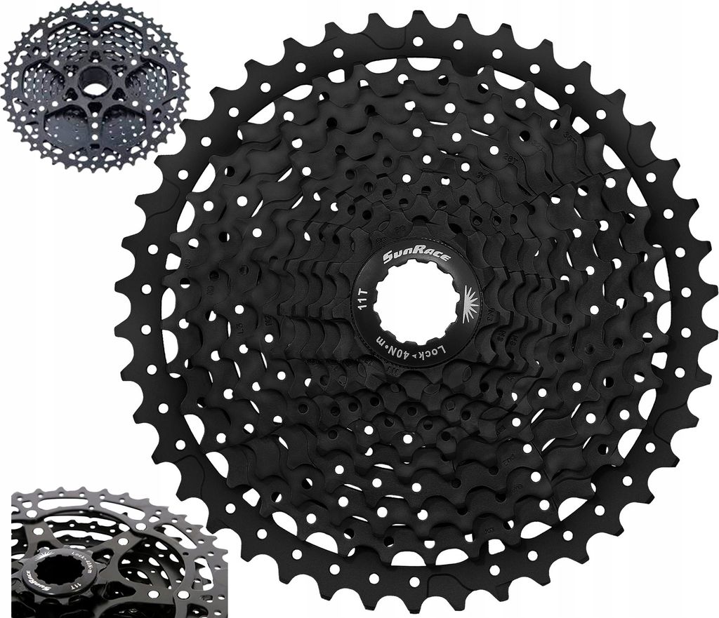 SunRace Kassette CSMS8 11-fach 11-46 Zähne schwarz Produktbild 