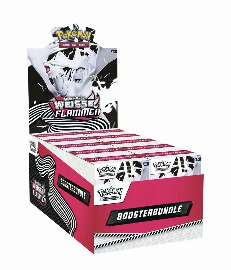 Pokemon Weisse Flammen 10x Booster Bundle BB Display Sealed Produktbild 