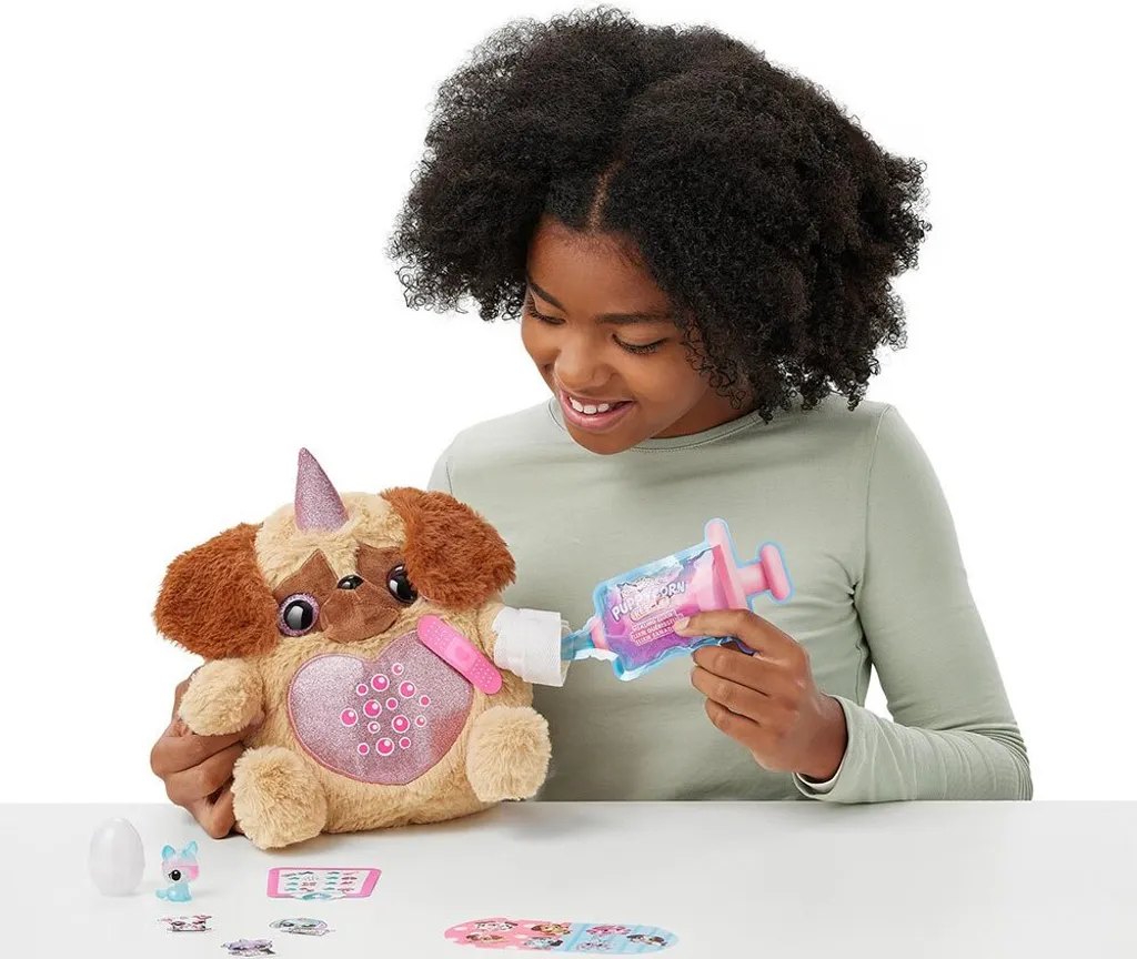 Apprendre à Soigner : Peluche Rainbocorns S1 Chien Malade et Blessé - 18