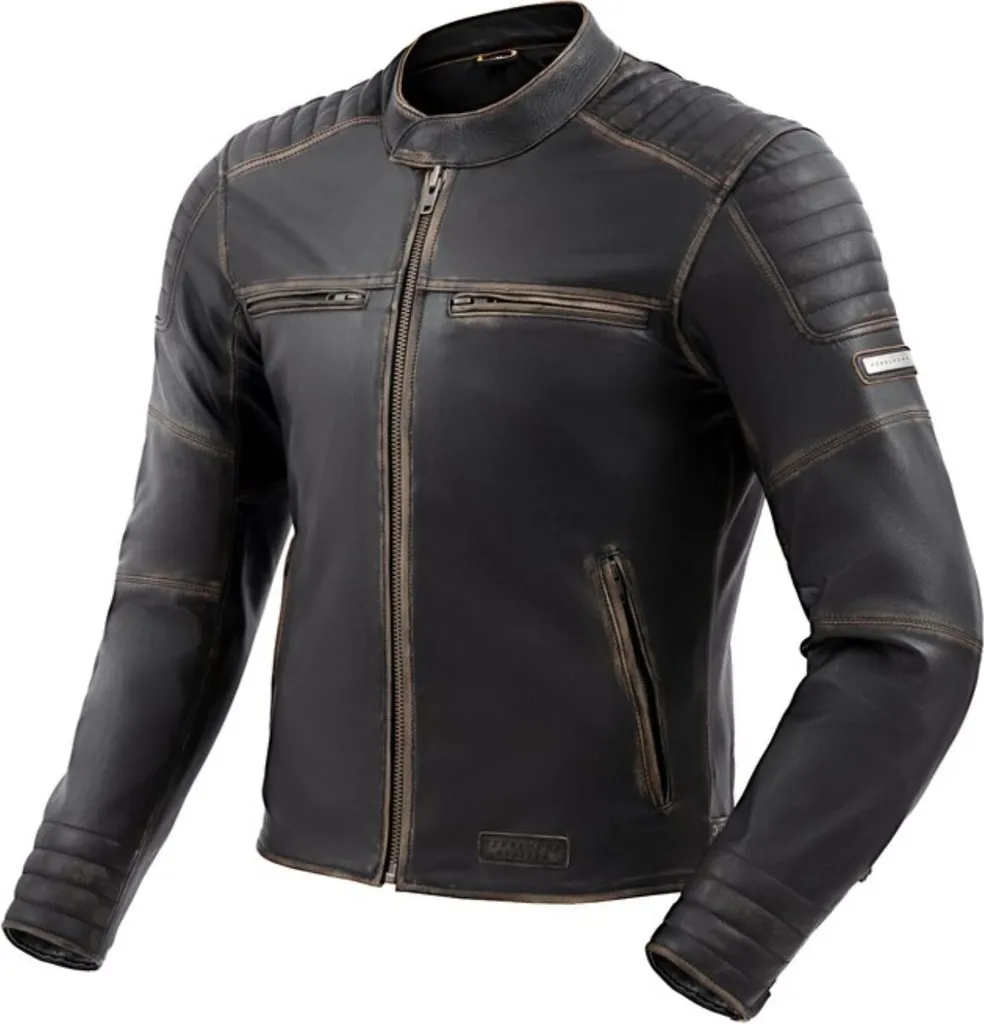 Blouson Cuir Moto Ville et Route Rebelhorn Hunter II PB277822 Souple