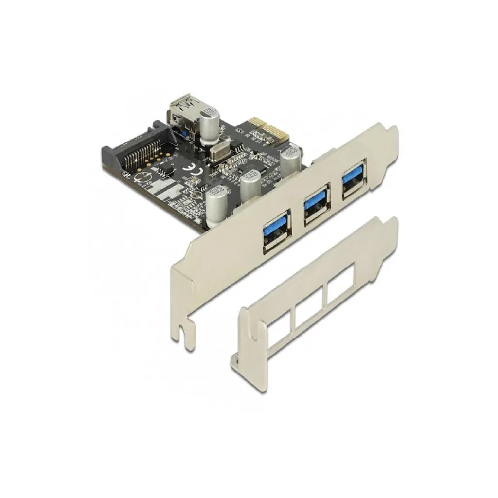 Carte USB 3.0 PCI Express Delock format profil bas inclus