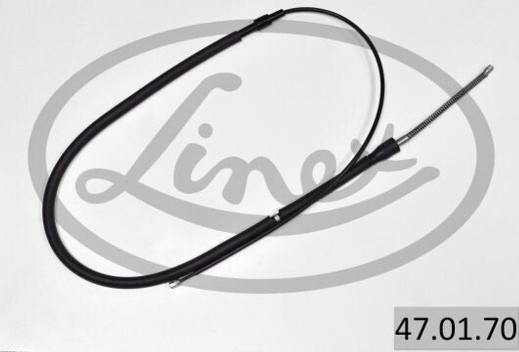 LINEX Handbremsseil Bremsseil 47.01.70 Rechts Links für VW up! Schrägheck (121, 122, BL1, BL2) für SKODA Citigo Schrägheck für SEAT Mii (KF1)