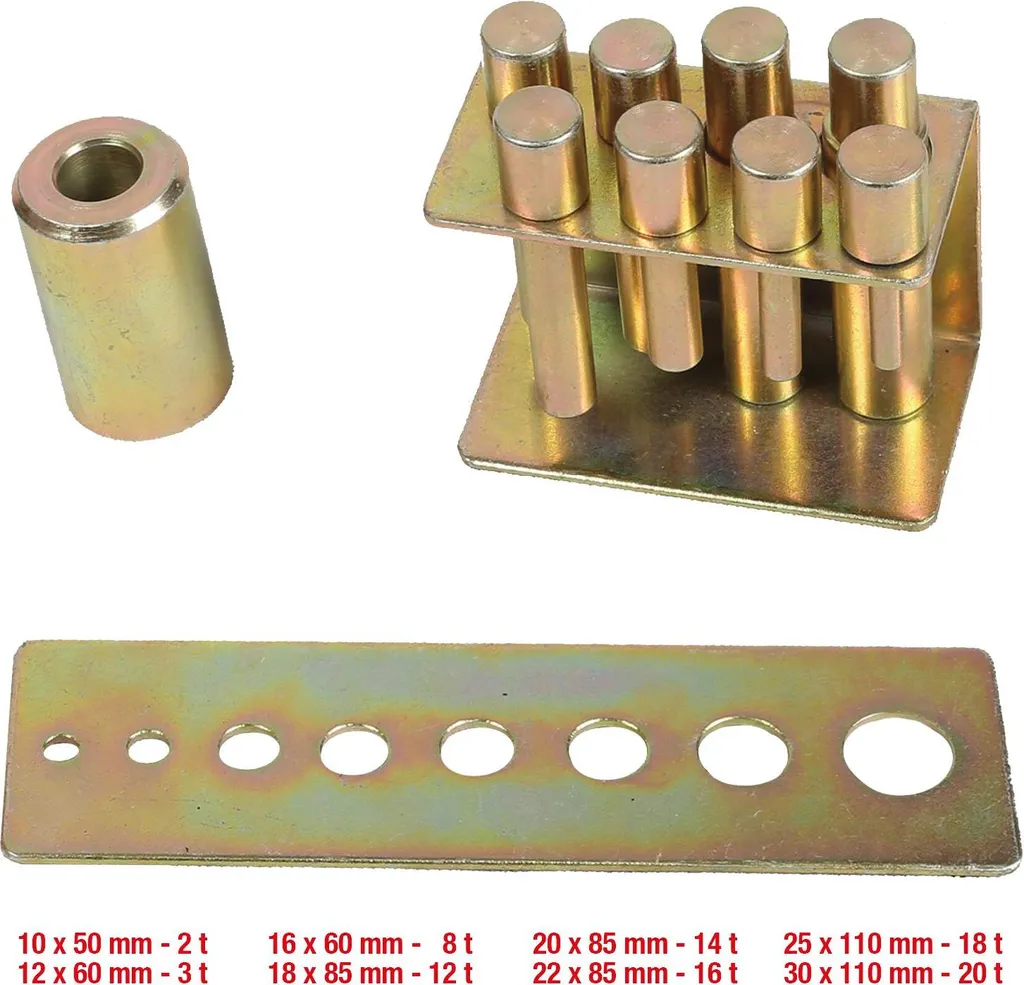 Mandrins de pression Performance KS-Tools 8 pièces haute résistance - 2