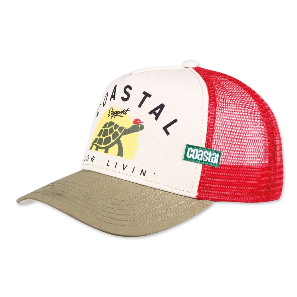 Coastal HFT Trucker Cap Support Slow Light Khaki Produktbild 