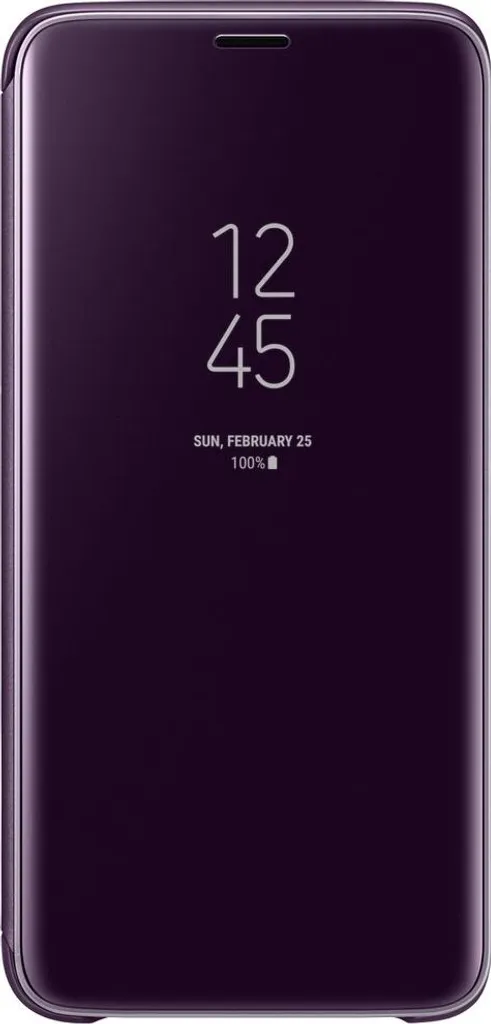 Housse de Protection Clear View Samsung S9 avec Support Vidéo