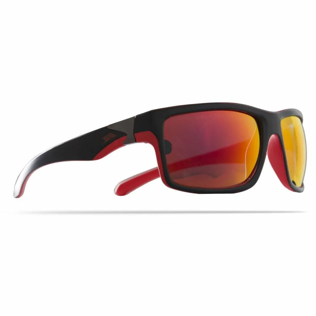 Lunettes de soleil de protection UV Trespass Drop noir rouge sport