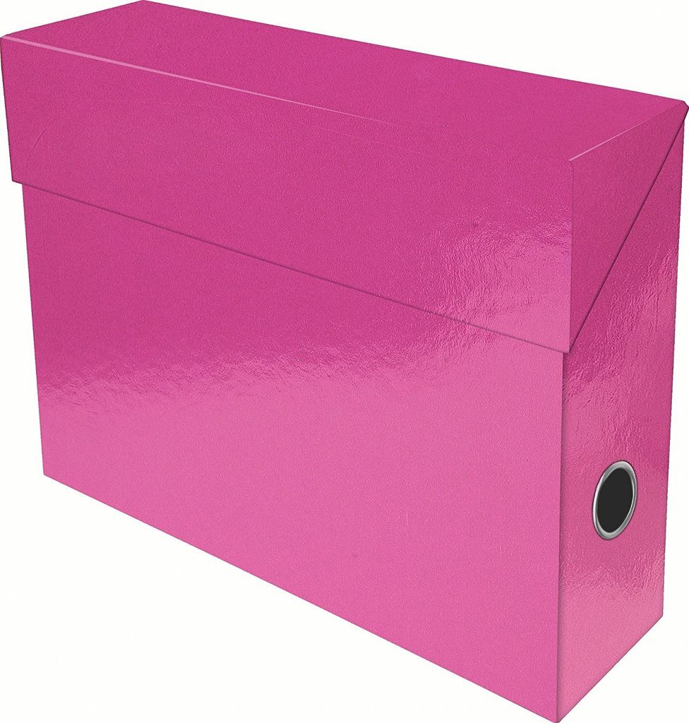 EXACOMPTA Archivbox Iderama Karton 90 mm rosa
