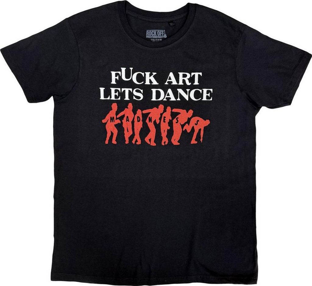 Madness - "Lets Dance" T-Shirt für Herren/Damen Uni RO14897 (XXL) (Schwarz)