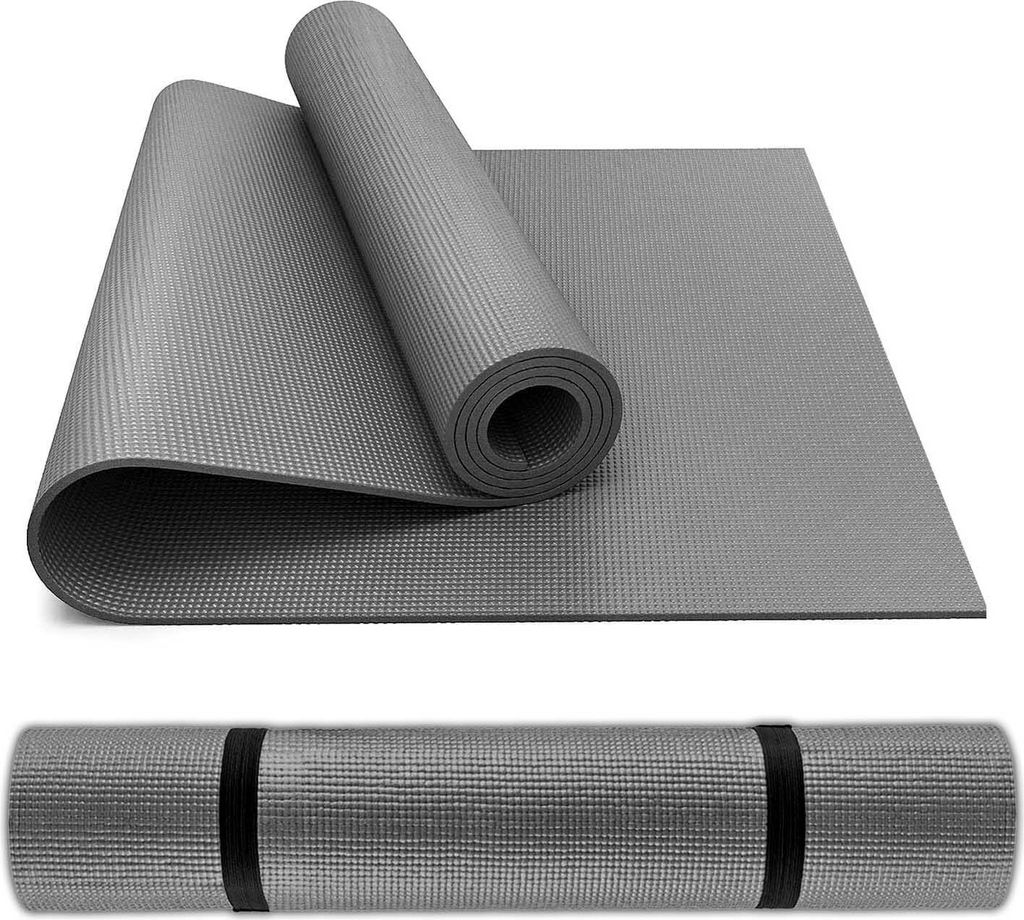 2x Fitnessmatte Rutschfest 172 cm x 58 cm Dicke 0,6 cm Yogamatte Sportmatte Gymnastikmatte Fitness Matte Bodenmatte