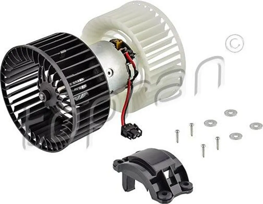 Remplacer le Moteur de Chauffage BMW E46 X3 - Ventilateur TOPRAN 501 697