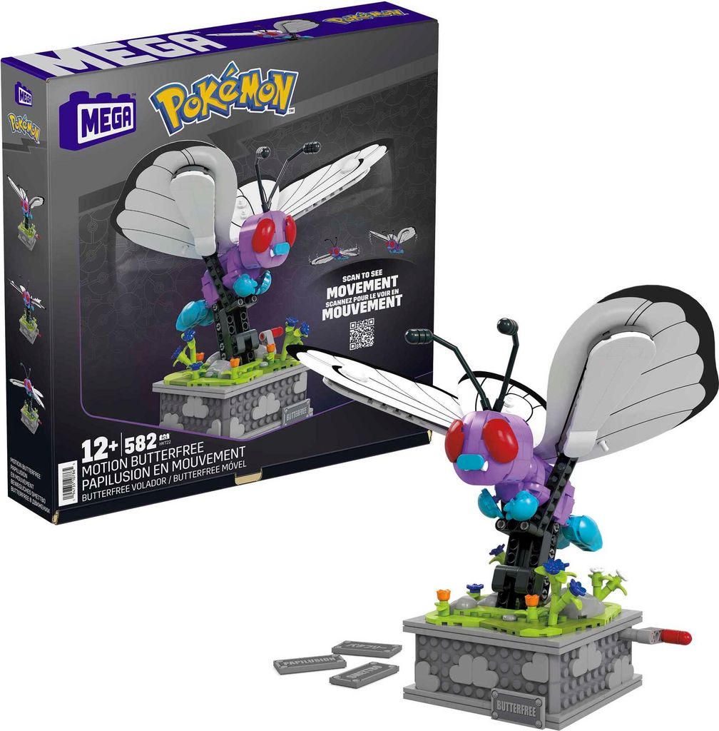 Mega Pokemon Motion Butterfree Image du produit 