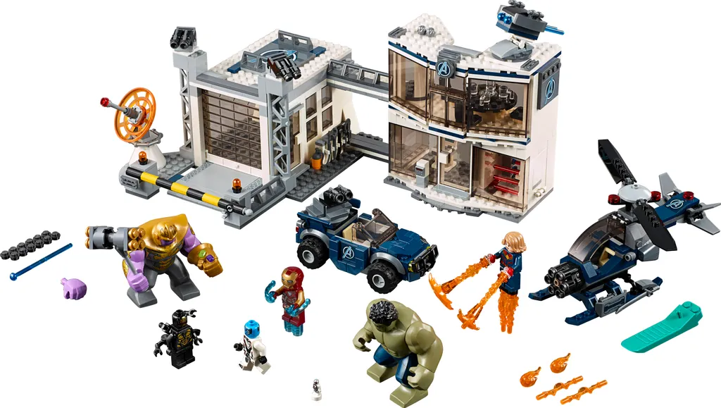 Jeu de Construction Quartier Général des Avengers LEGO Marvel 76131 Pro