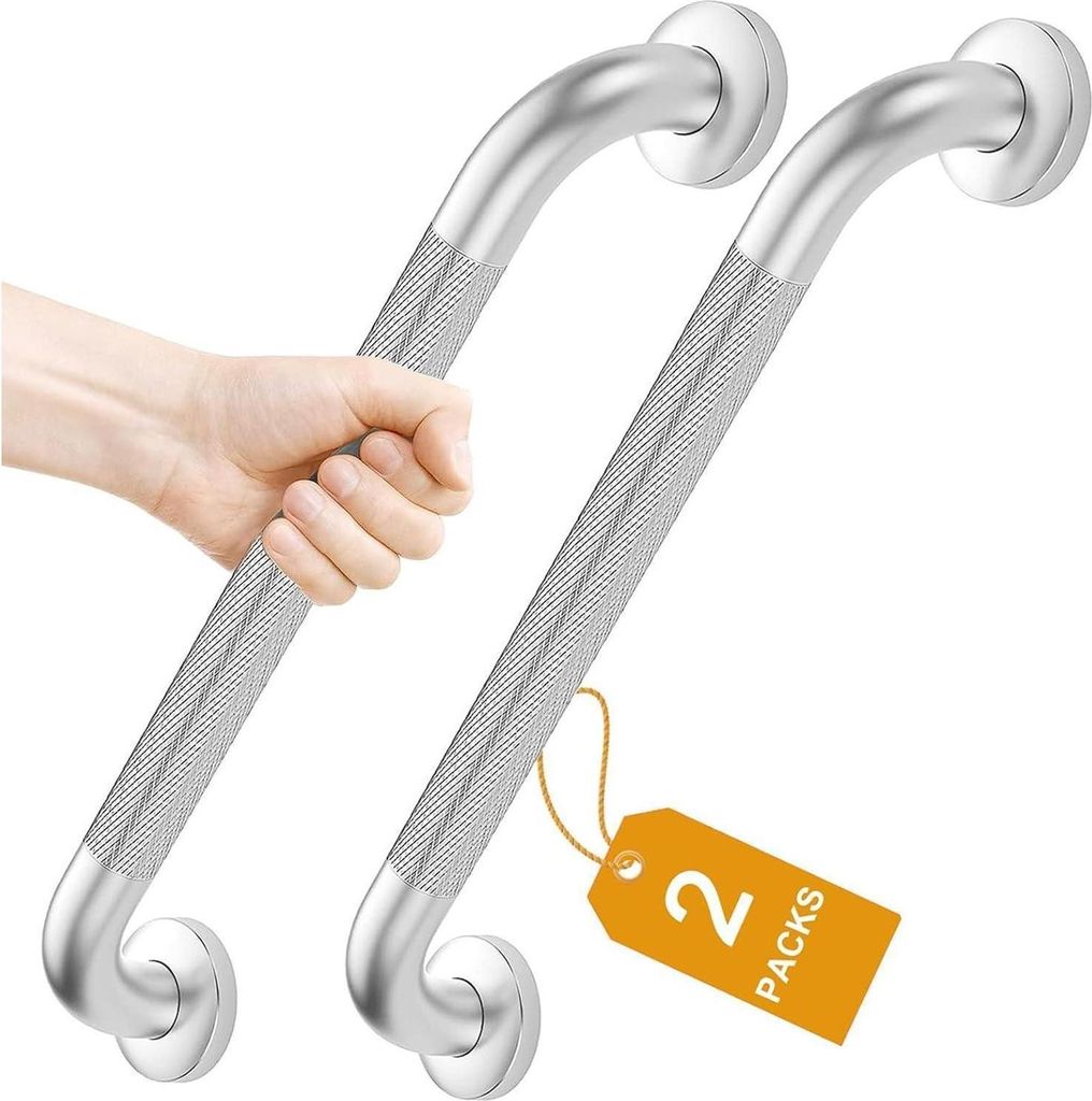 Maniglione in acciaio inox antiscivolo per bagno doccia Immagine del prodotto 
