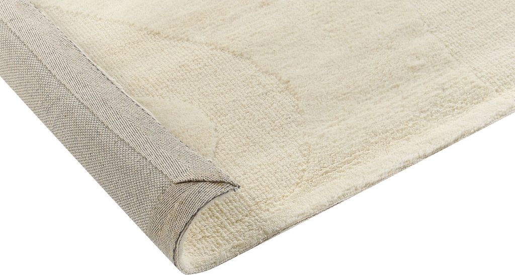 BELIANI Koberec béžový vlnený 300 x 400 cm abstraktný vzor Obrázok produktu 6