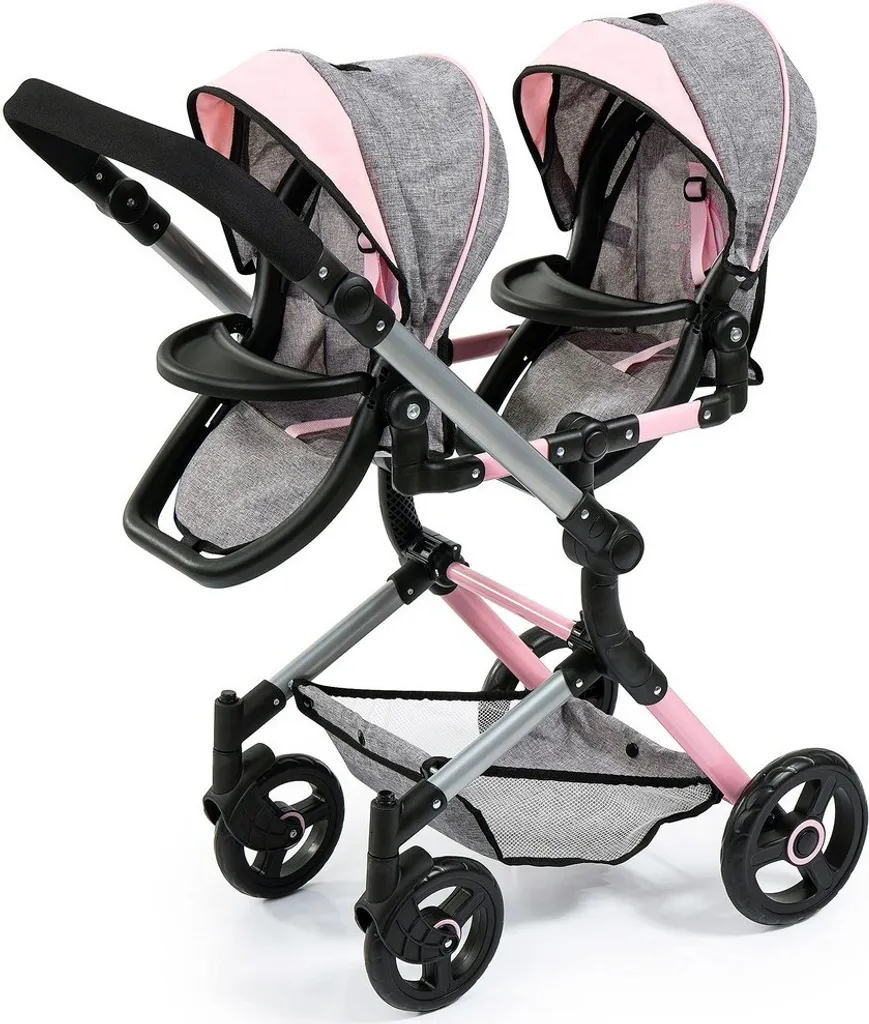 Poussette Twin Neo : Poussette Double Côte à Côte Maniable et Compacte - 9