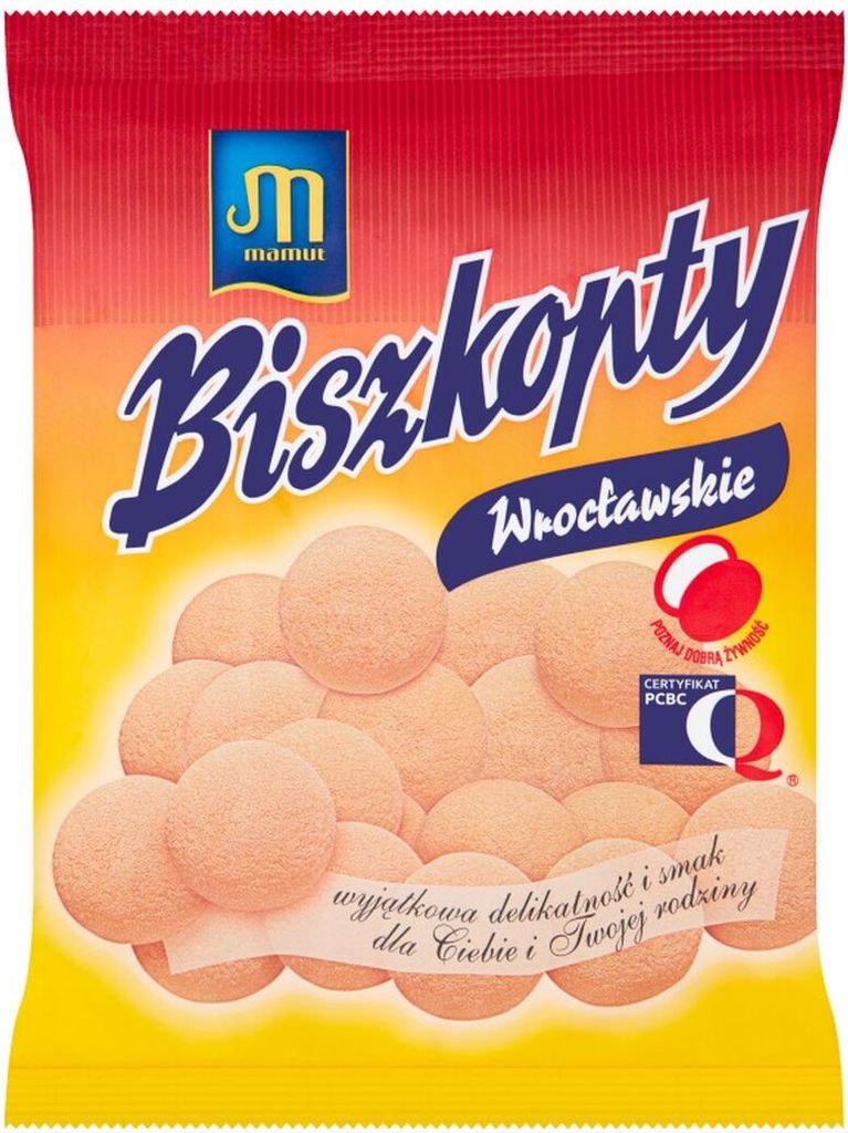 Mamut Biszkopty Wrocławskie 120 G Zdjęcie produktu 