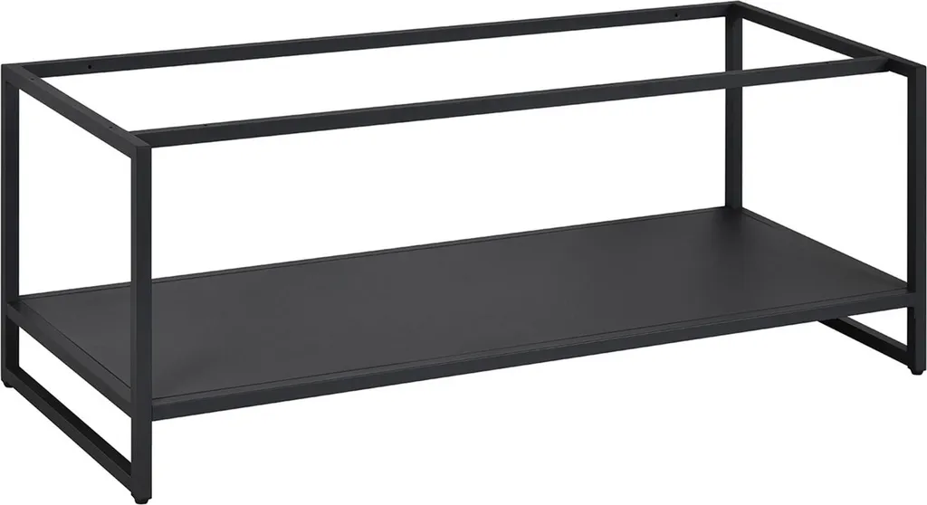 Struttura Tecnica Lavabo WILL 120cm Metallo Nero - Base Autoportante