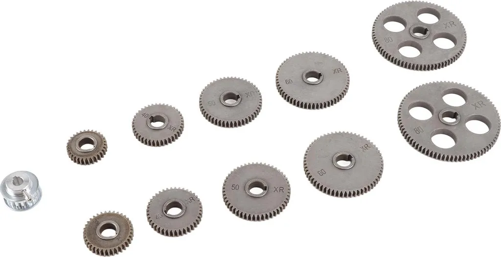 Réduire les vibrations du tour à bois avec ce jeu de 11 pignons 17 dents