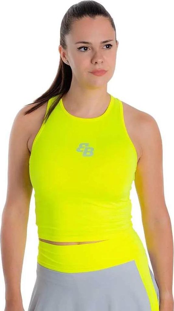 Belenberbel Basica ärmelloses T-shirt Gelb S Damen Gelb S