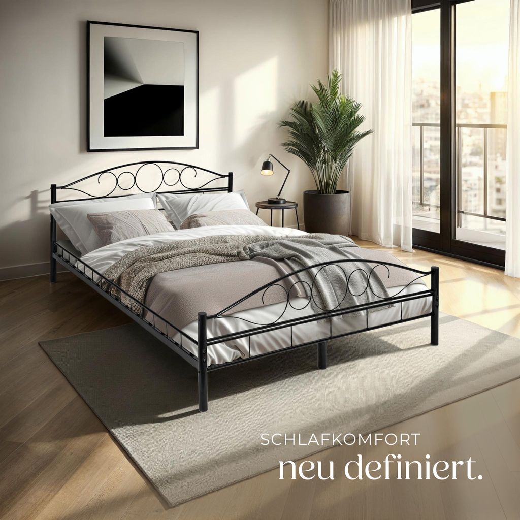 Kovová posteľ Sonno 140 x 200 cm Obrázok produktu 8