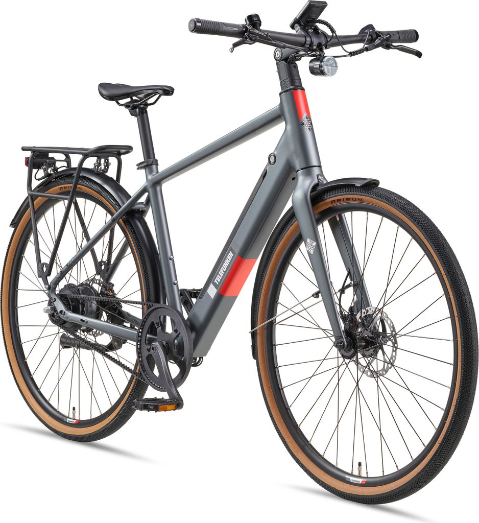 Telefunken Urban E-Bike Herren UH220 28 Zoll Hinterradmotor Produktbild 