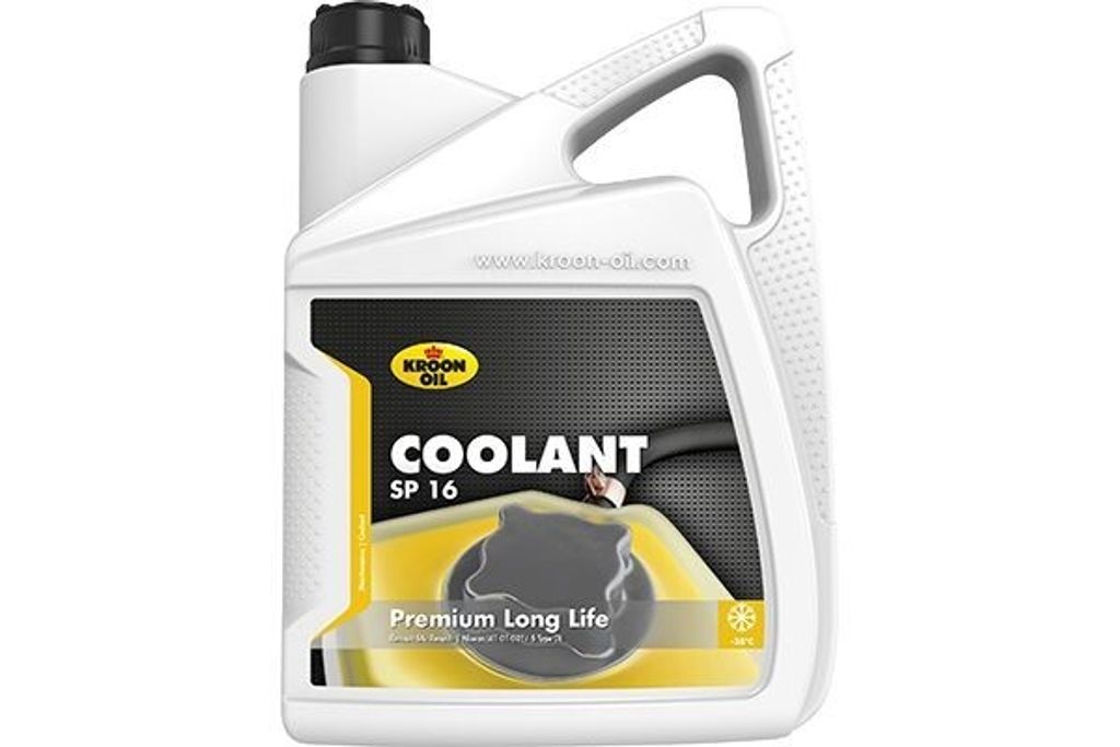 KROON OIL Coolant SP 16 Kühlmittel Kühlerfrostschutz 5L Gelb -38°C Antifreeze Fertigmischung