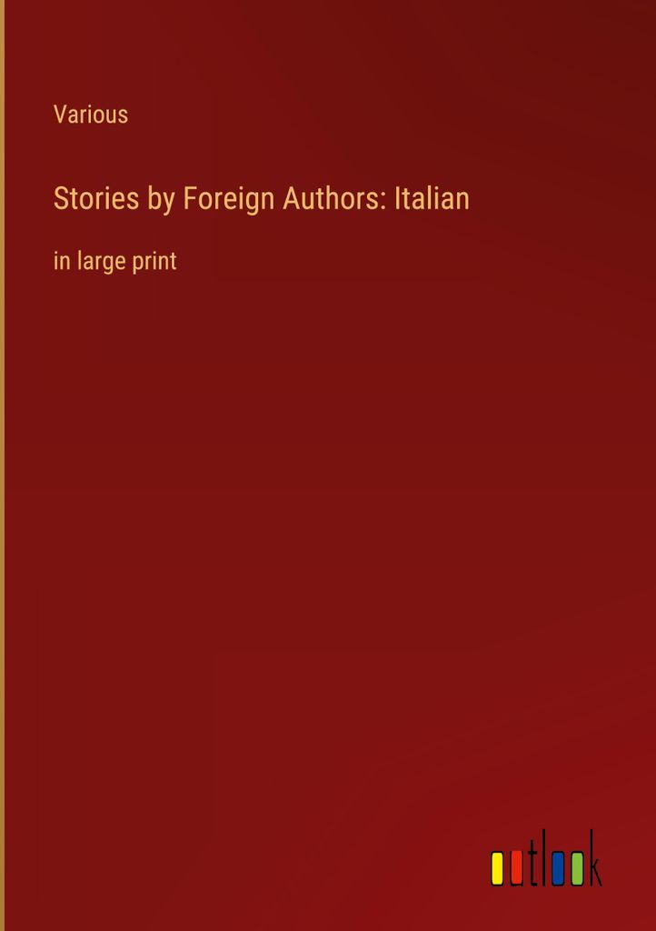 Stories by Foreign Authors: Italian
