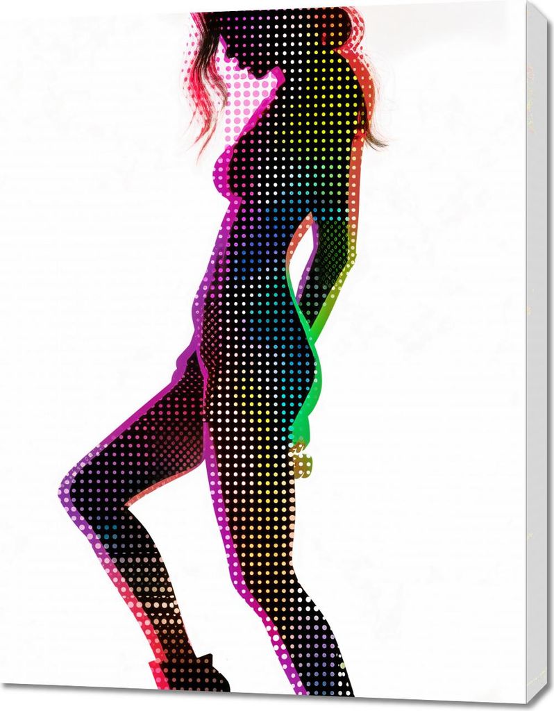 Bild 70x90cm Spektrum der Modernität