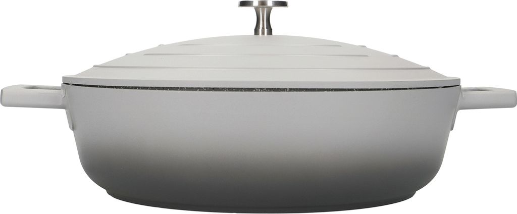 Nízká pánev, 28 cm, 4 l, litý hliník, Ombre Grey - Obrázek produktu 