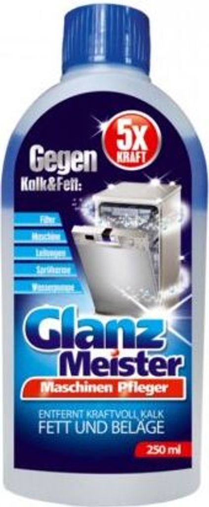 GlanzMeister Flüssig-Geschirrspülerreiniger 250 ml Produktbild 