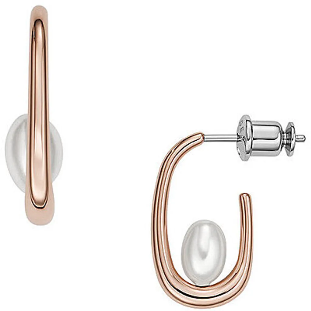 Skagen SKJ1747791 Orecchini da donna SEA LANTERNS Acciaio inossidabile Rosa Bianco