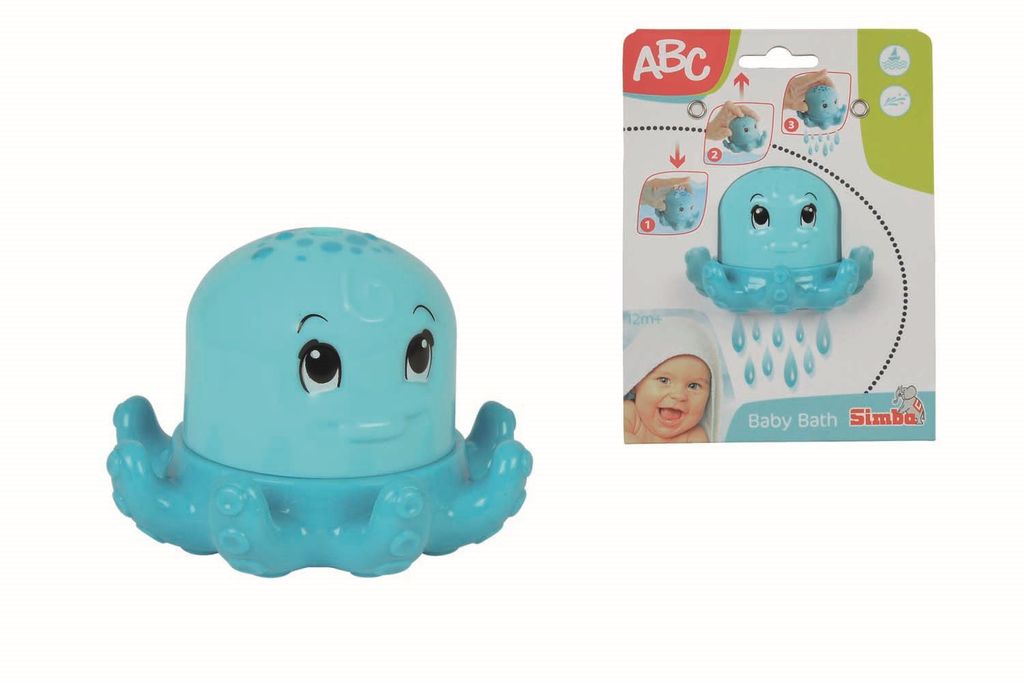 Simba 104010023 - ABC Badekrake, mit lustiger Produktbild 