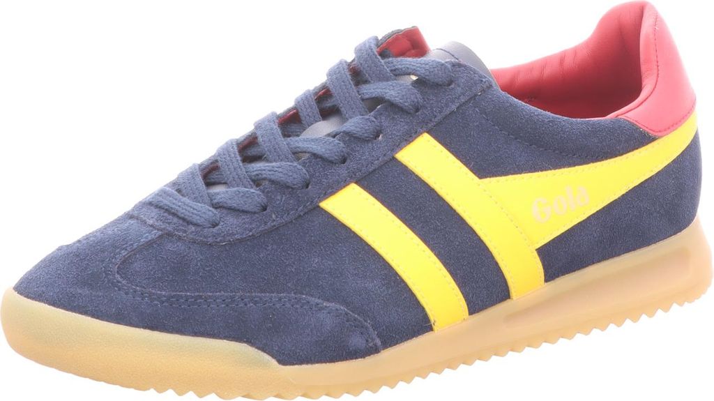 Gola Herren-Sneaker Torpedo Blau-Gelb-Pink, Farbe:blau, EU Größe:42
