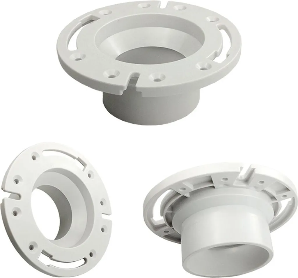 Set di guarnizioni per toilette per camper e flangia di base come ricambio per le toilette Dometic Thetford. Sostituisce la flangia 385345892, set 3-in-1
