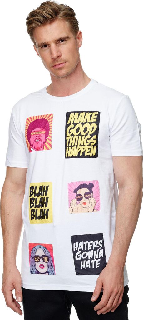 Uniplay UNIPLAY Herren T-Shirt Comic Pop Art Kurzarm Meme Shirt Größe: S