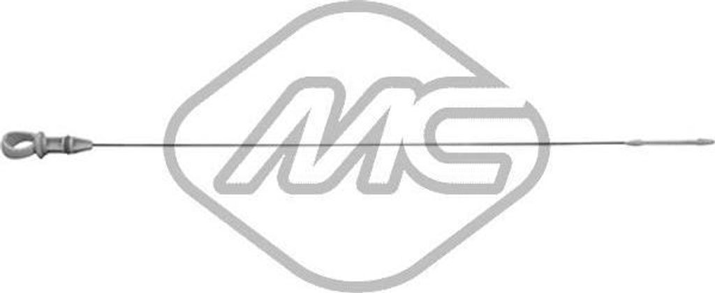 Metalcaucho 39248 Ölmessstab OE 1696877 kompatibel mit Fiesta, Focus, Tourneo, Transit