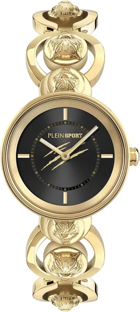 Montre Femme 34 mm Plein Sport Supernova PSLEA0524 Finition Or Noir