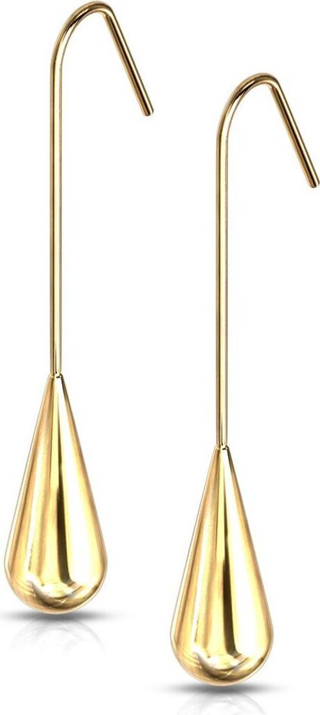edle Damen Edelstahl Ohrstecker Ohrringe Ohrhänger Tropfen Produktbild 