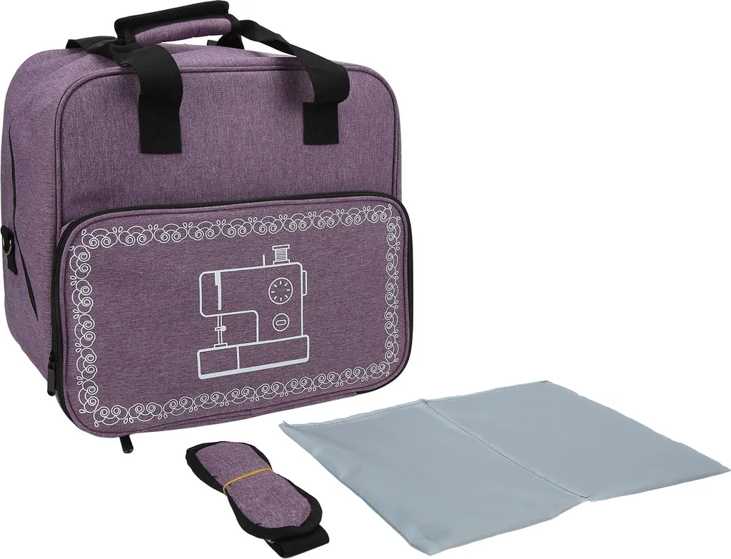 Sac machine à coudre durable à grande contenance et poches multiples