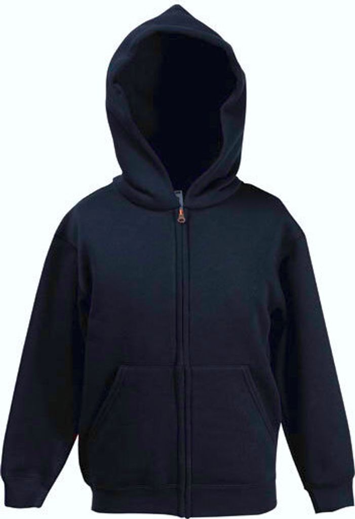 F401K - Fruit of the Loom Kids´ Premium Hooded Sweat Jacket Produktbild 