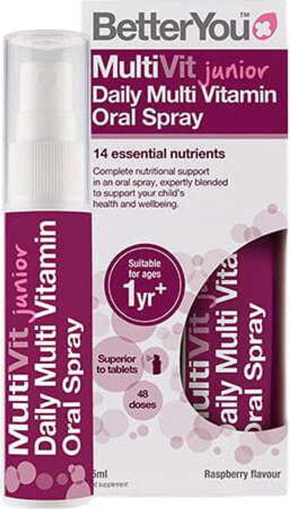 BetterYou Multivit Junior Multivitaminspray fr Kinder 25 ml