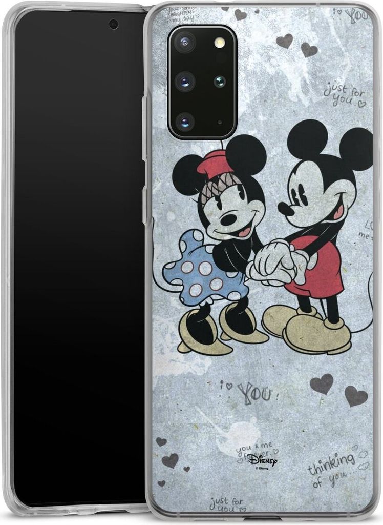 DeinDesign Handyhülle für Samsung Galaxy S20 Plus 5G Silikon Hülle Case Smartphone Schutzhülle Disney Mickey & Minnie Mouse Vintage