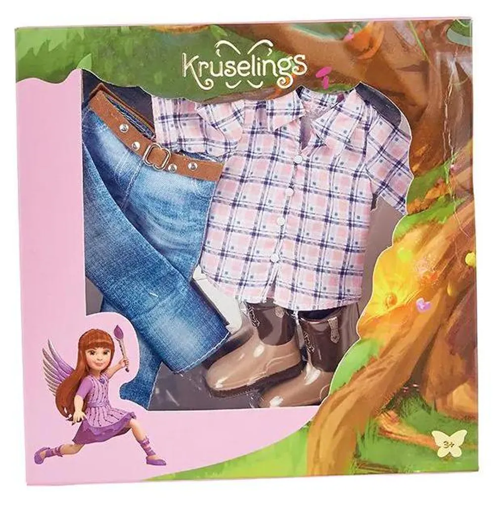 Tenue de cow-girl Chloe Kruselings : l'accessoire parfait pour poupée 23cm