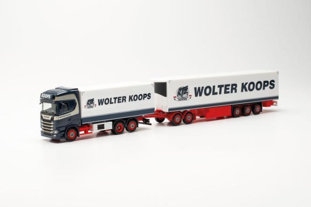 Herpa LKW Scania CS 20 HD Eurocombil-KHZ Wolter Koops Produktbild 