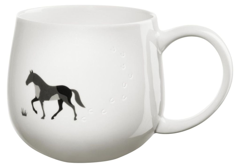 ASA Henkelbecher, Horse MAGU D. 10,2 cm, H. 9,5 cm, 0,4 l. Produktbild 
