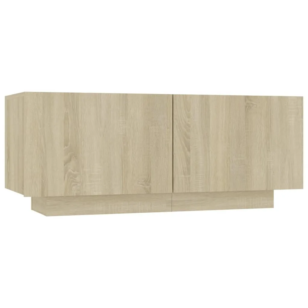 SYFAX™ Mobile per TV Rovere Sonoma 100x35x40 cm Legno Multistrato